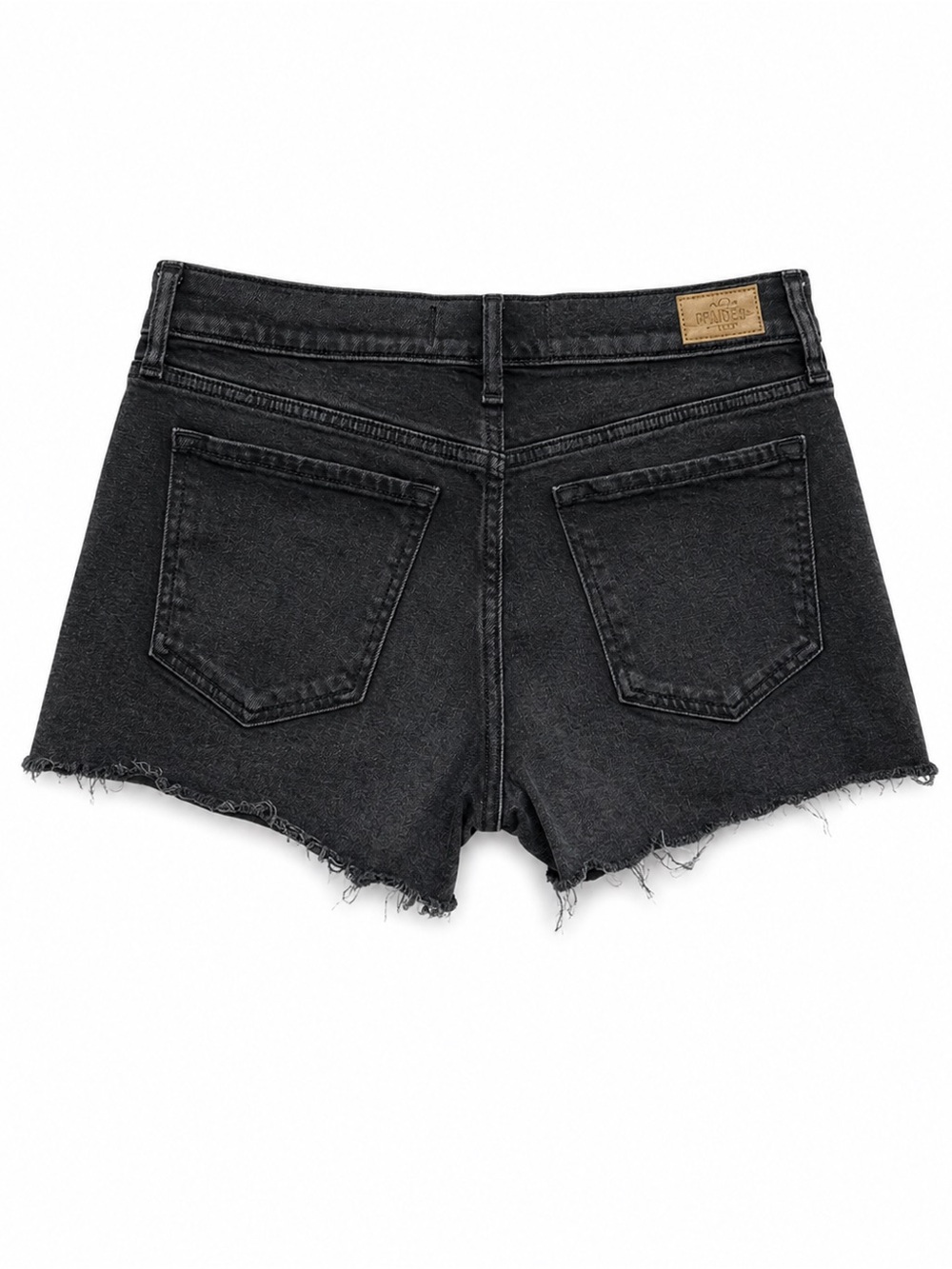 Hollister Low-Rise Vintage Baggy Black Denim Shorts